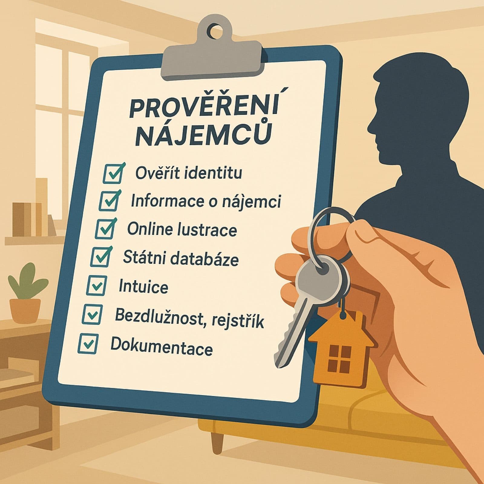 Prověřování nájemce – krok za krokem
