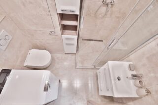 Investiční byt 1+kk u metra Střížkov po rekonstrukci, lodžie 9 m²