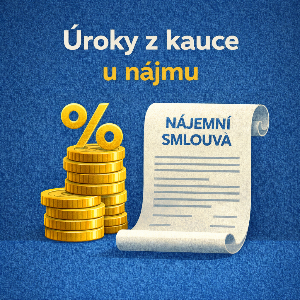 Má nájemce nárok na úroky z kauce? Vysvětluji, co říká § 2254 občanského zákoníku, jak se určuje zákonná sazba a jak předejít sporům mezi nájemcem a pronajímatelem.